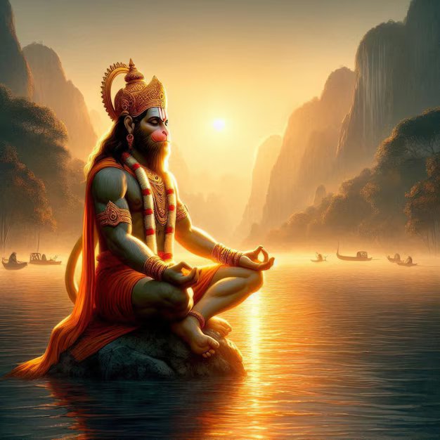 Lord Hanuman Aarti Image